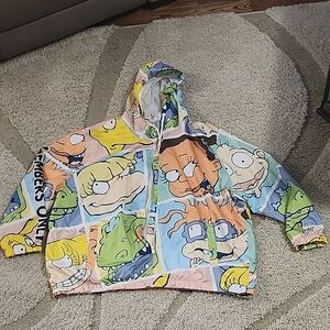 Unisex Members Only x Nickelodeon Rugrats Colorful Graphic Jacket